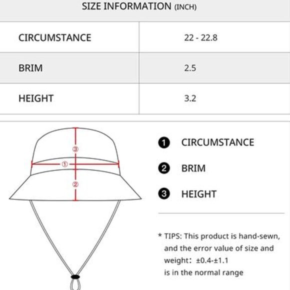 Women\'s Large Bucket Hats with Detachable Chin Strap Quick Dry Water Resistant
